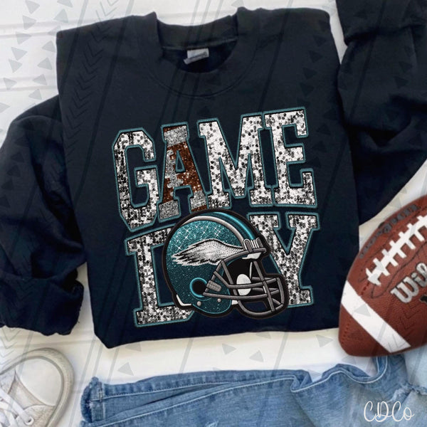 Game Day Faux Football Teams DTF 2 of 2