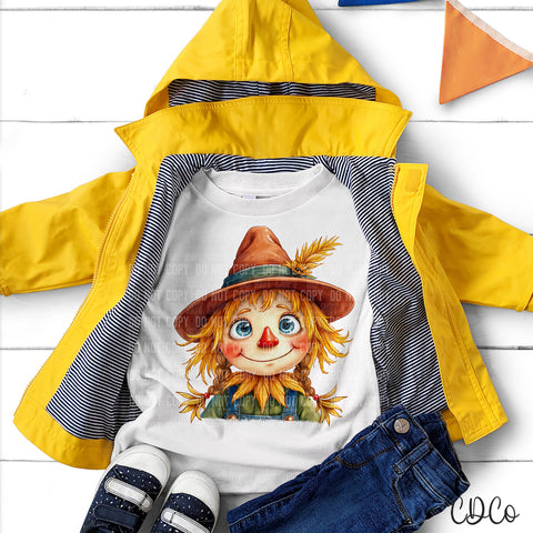 Painted Girl Scarecrow 3024 DTF