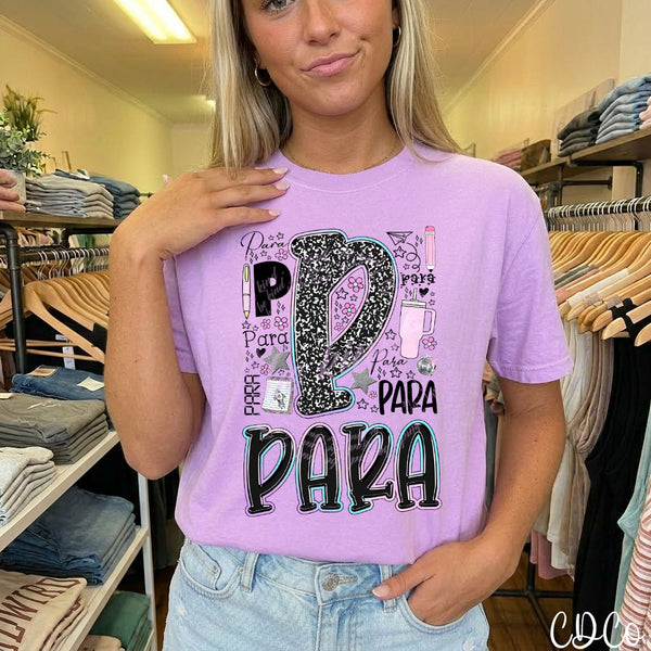 Pastel School Occupations Collage (7 options) DTF