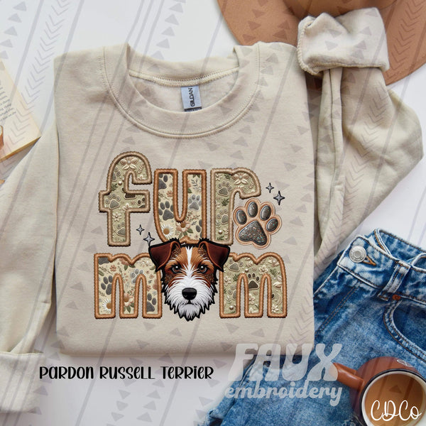 Fur Mom Dog Faux Embroidery DTF (6 of 6)