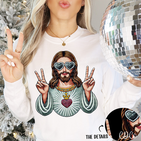 Peace Jesus Sunnies 3231 DTF