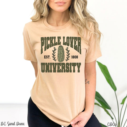 Pickle Lover University DTF