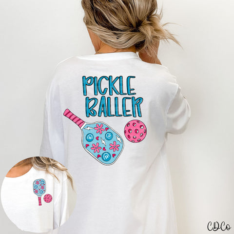 Pickleballer w/3.5" pocket 5079 DTF