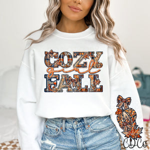 Cozy Fall Girl w/Sleeve DTF