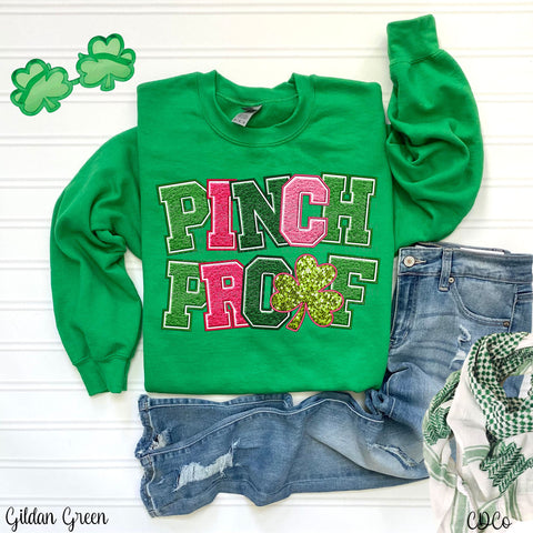 Pinch Proof Faux Chenille Sequin DTF