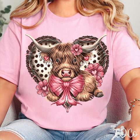 Polka Highland Bow 3377 DTF