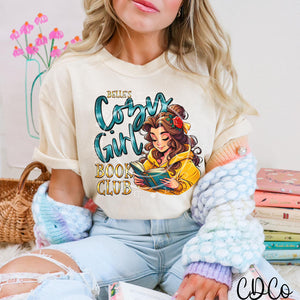 Princess Cozy Girl Book Club DTF