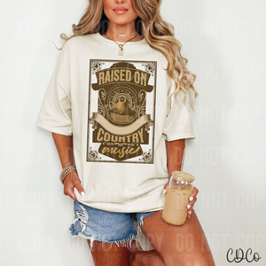 Raised On Country Music 6105 DTF