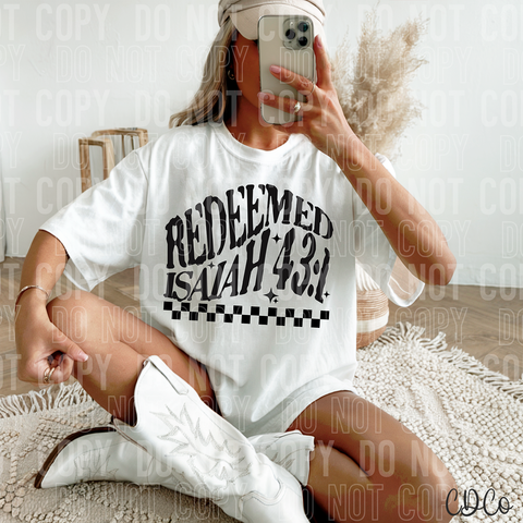 Redeemed 6001 DTF