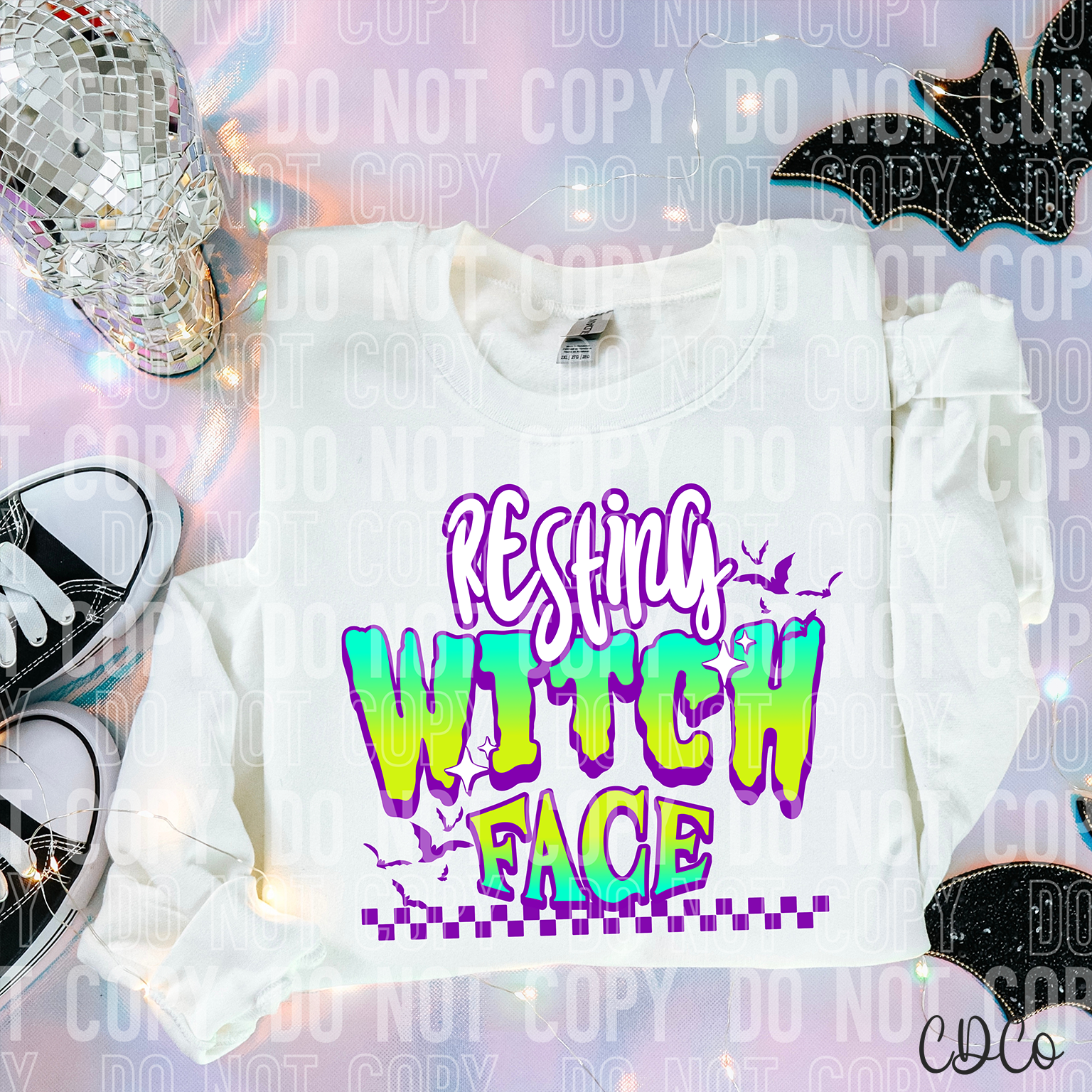 Resting Witch Face 6327 DTF