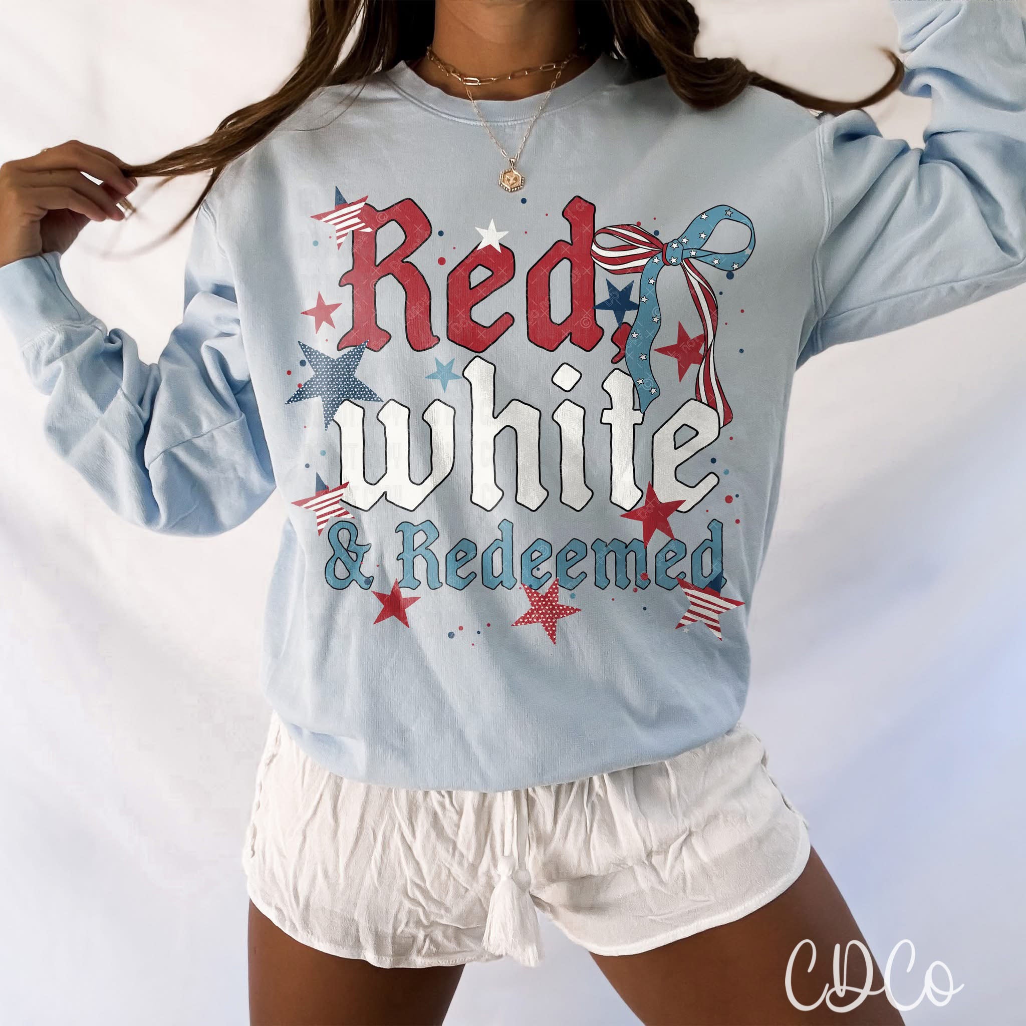 Red White & Redeemed 5486 DTF