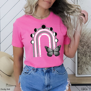 Rainbow Butterfly DTF