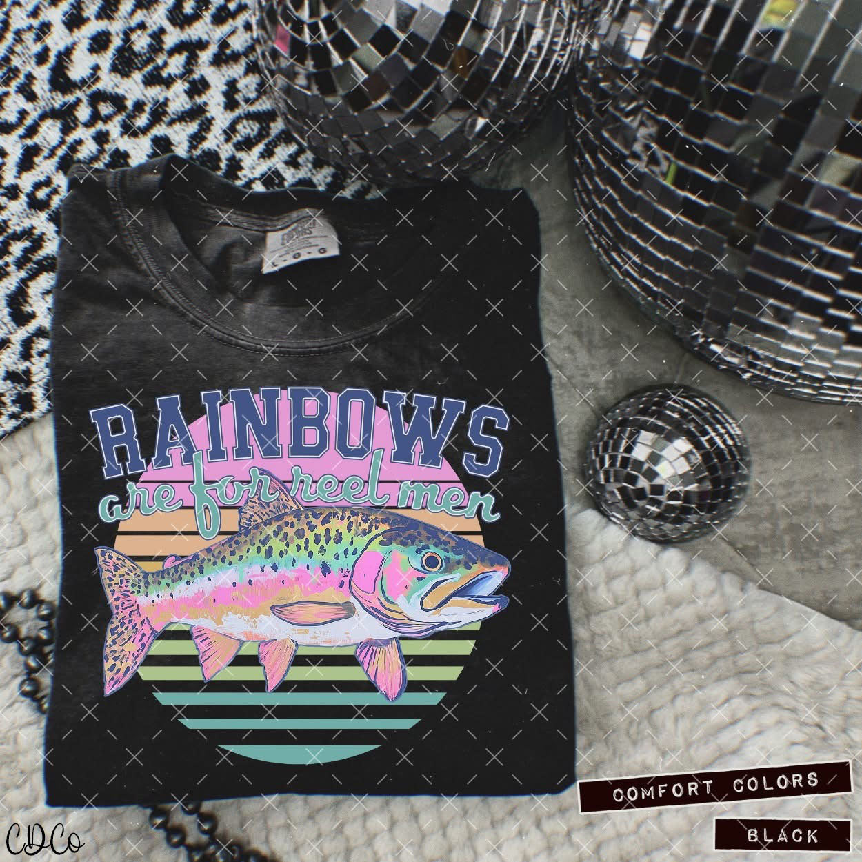 Rainbows Are For Reel Men 5204 DTF