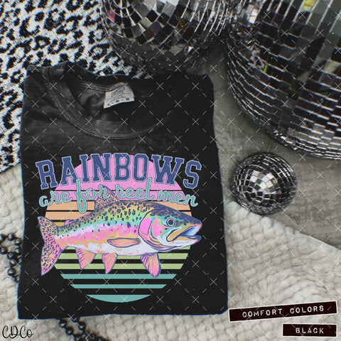 Rainbows Are For Reel Men 5204 DTF