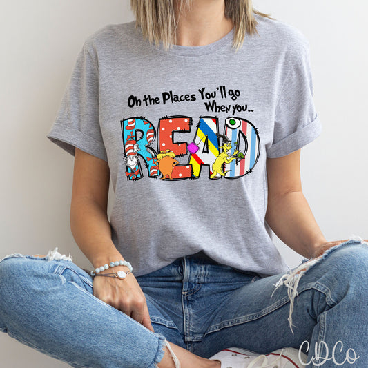 Read Oh the Places DrS DTF