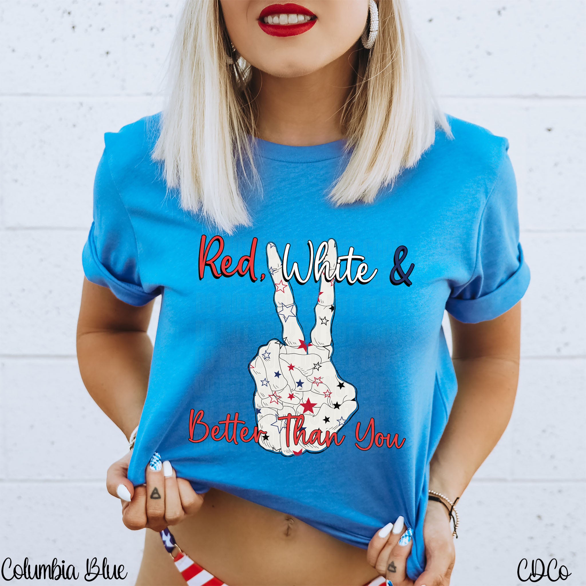 Red White & Better Than You DTF
