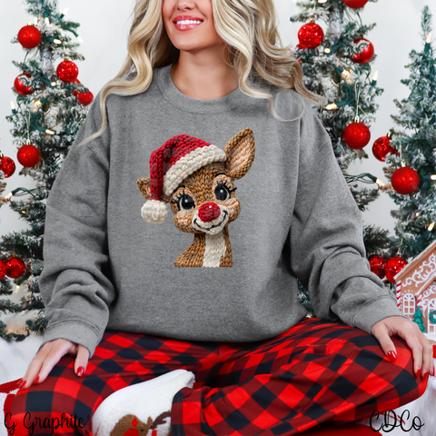 Reindeer Nose Faux Yarn 10074 DTF