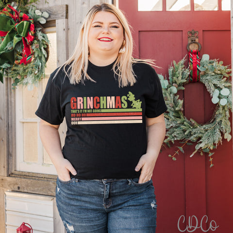 Retro Gmas That's It I'm Not Going DTF