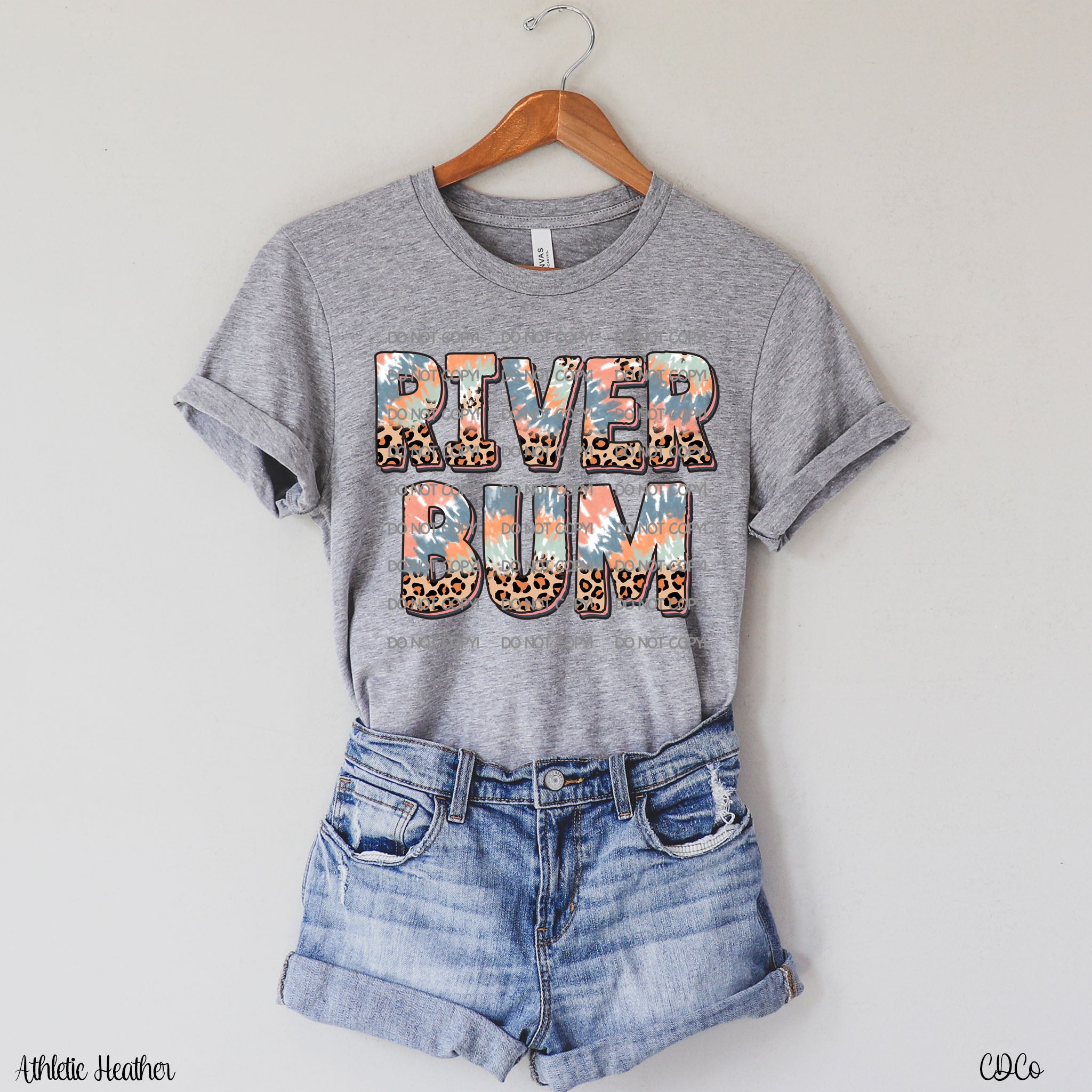 River Bum Leopard DTF