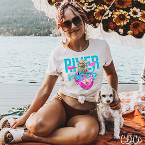 River Vibes Painted Kayak 5105 DTF