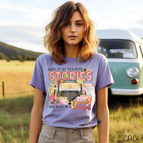 Some of My Favorite Stories Take Place on a Road Trip 5518 DTF