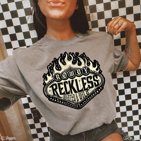 Rowdy Reckless Wanted & Wild DTF