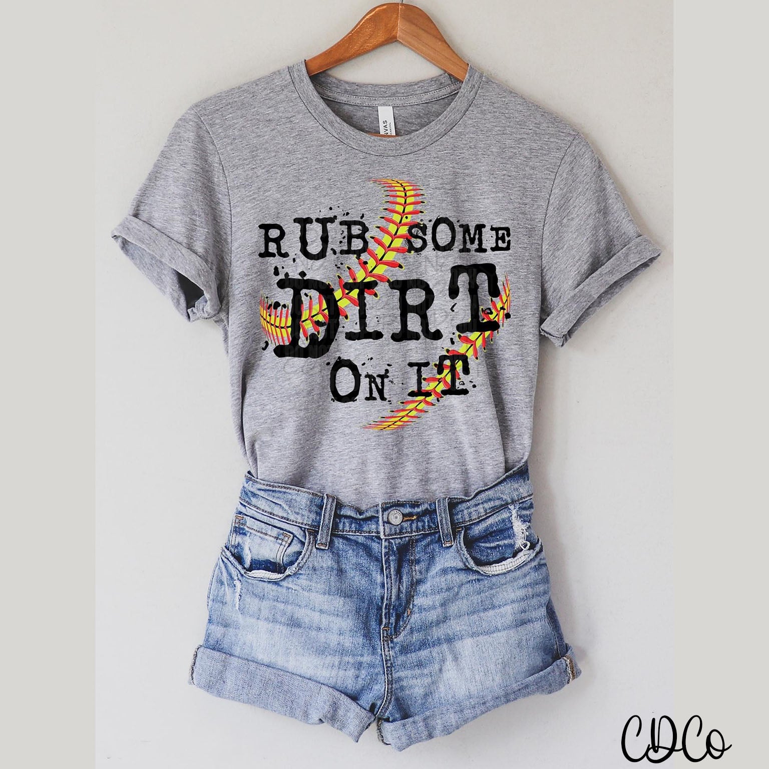 Rub Some Dirt On It Softball <exclusive> DTF