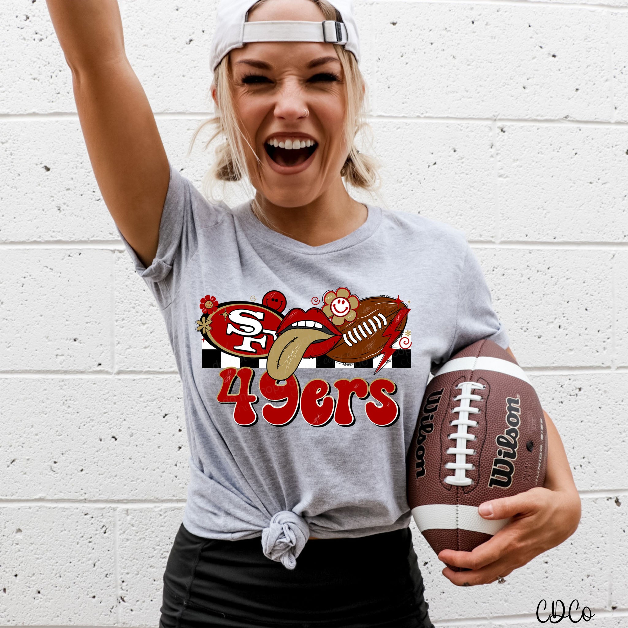 SF Coin Tongue Football Mash DTF