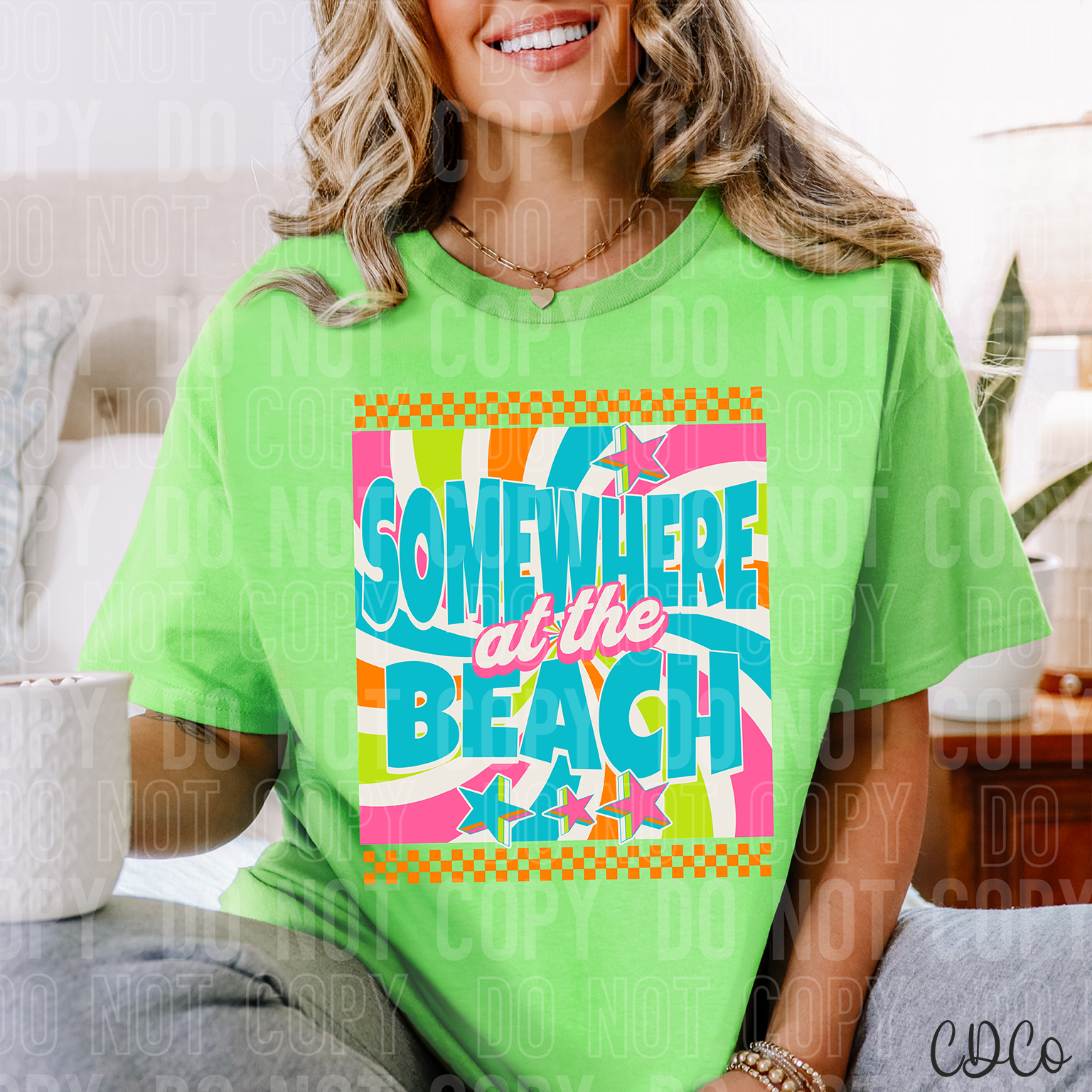 Somewhere At The Beach 3983 DTF