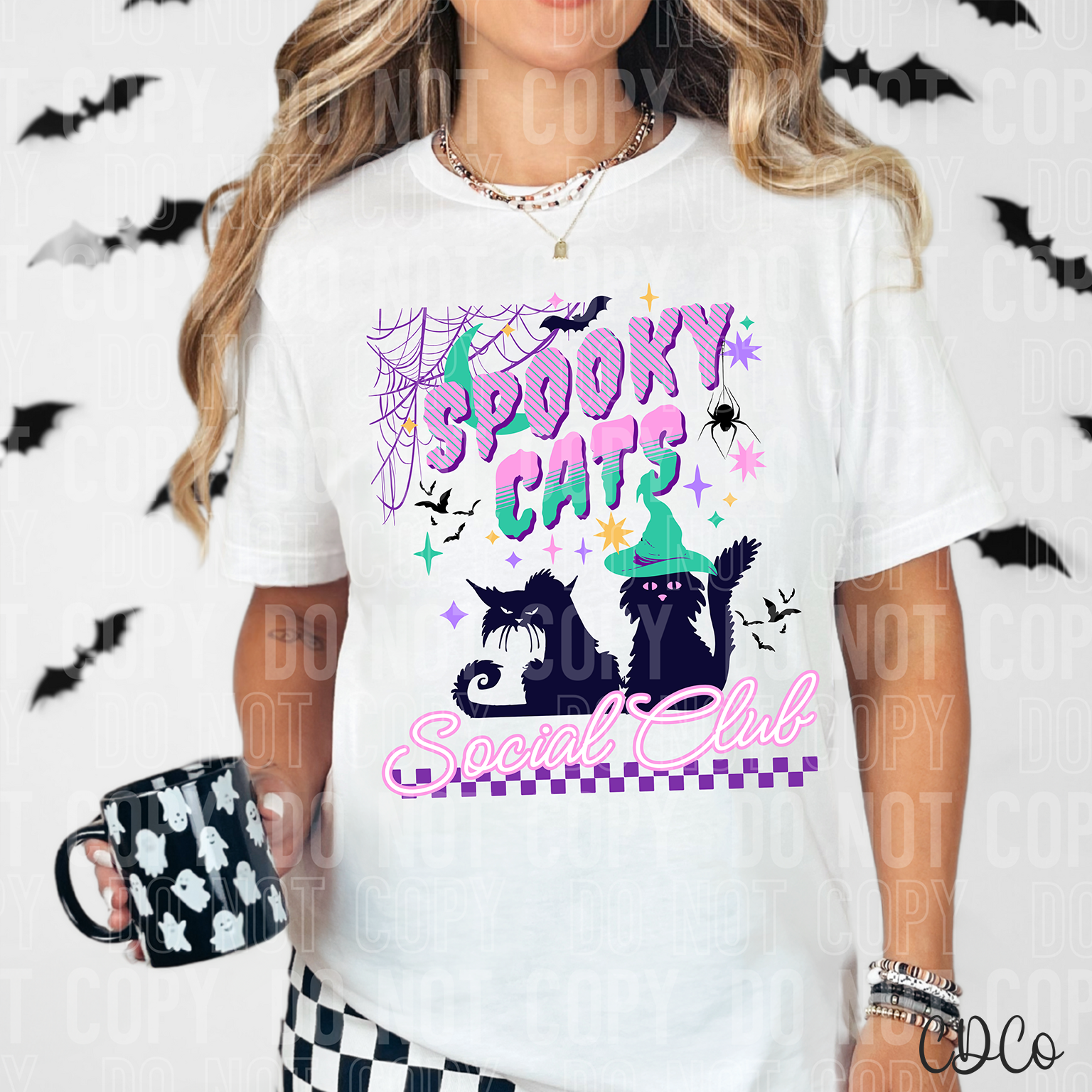Spooky Cats Social Club 6324 DTF
