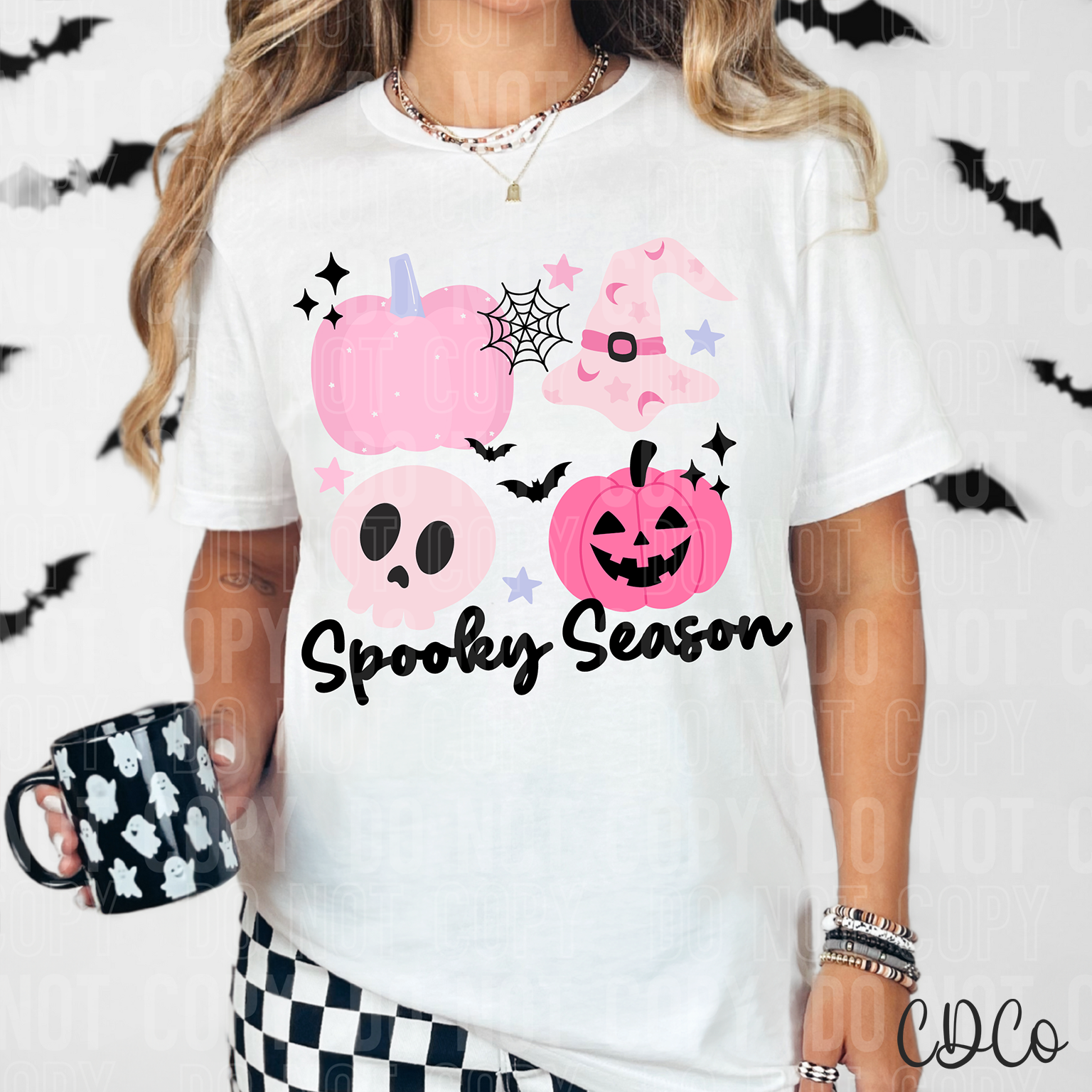 Spooky Season Pink 6514 DTF