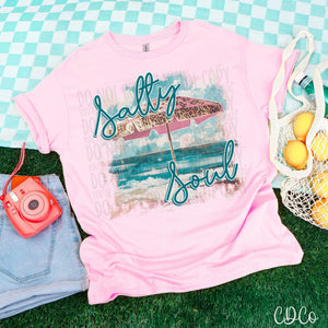 Salty Soul Umbrella 5738 DTF