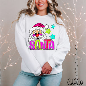 Santa is Coming Bright 2232 DTF