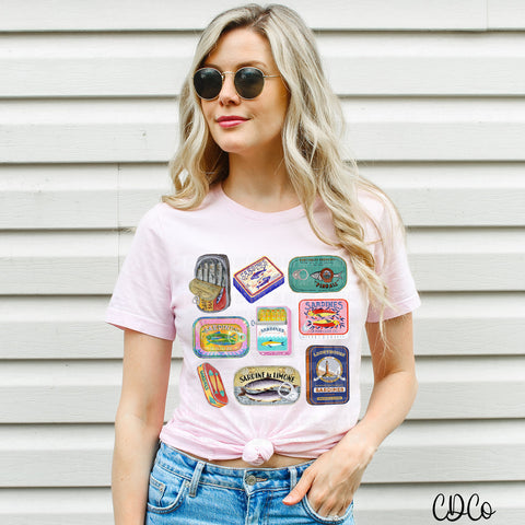 Canned Sardine Grid 5364 DTF