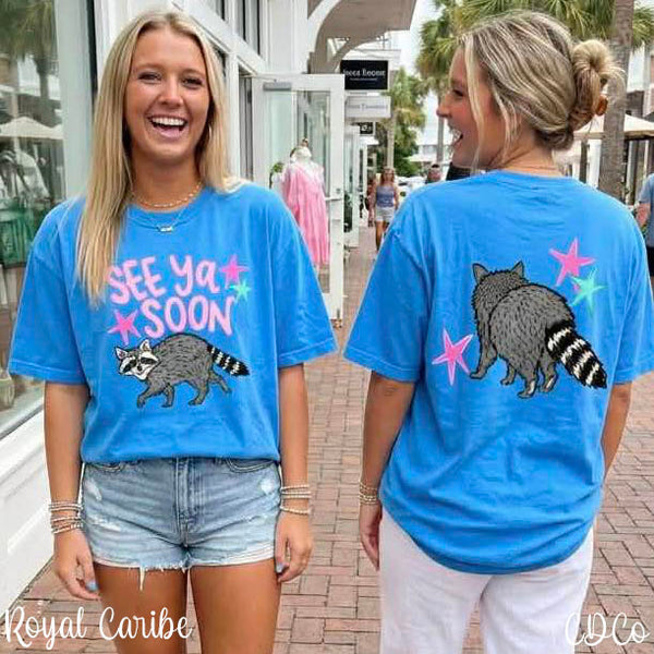 See Ya Soon Raccoon DTF - Chase Design Co.