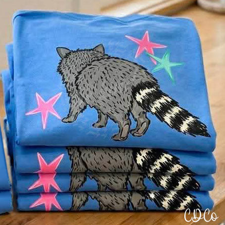 See Ya Soon Raccoon DTF - Chase Design Co.
