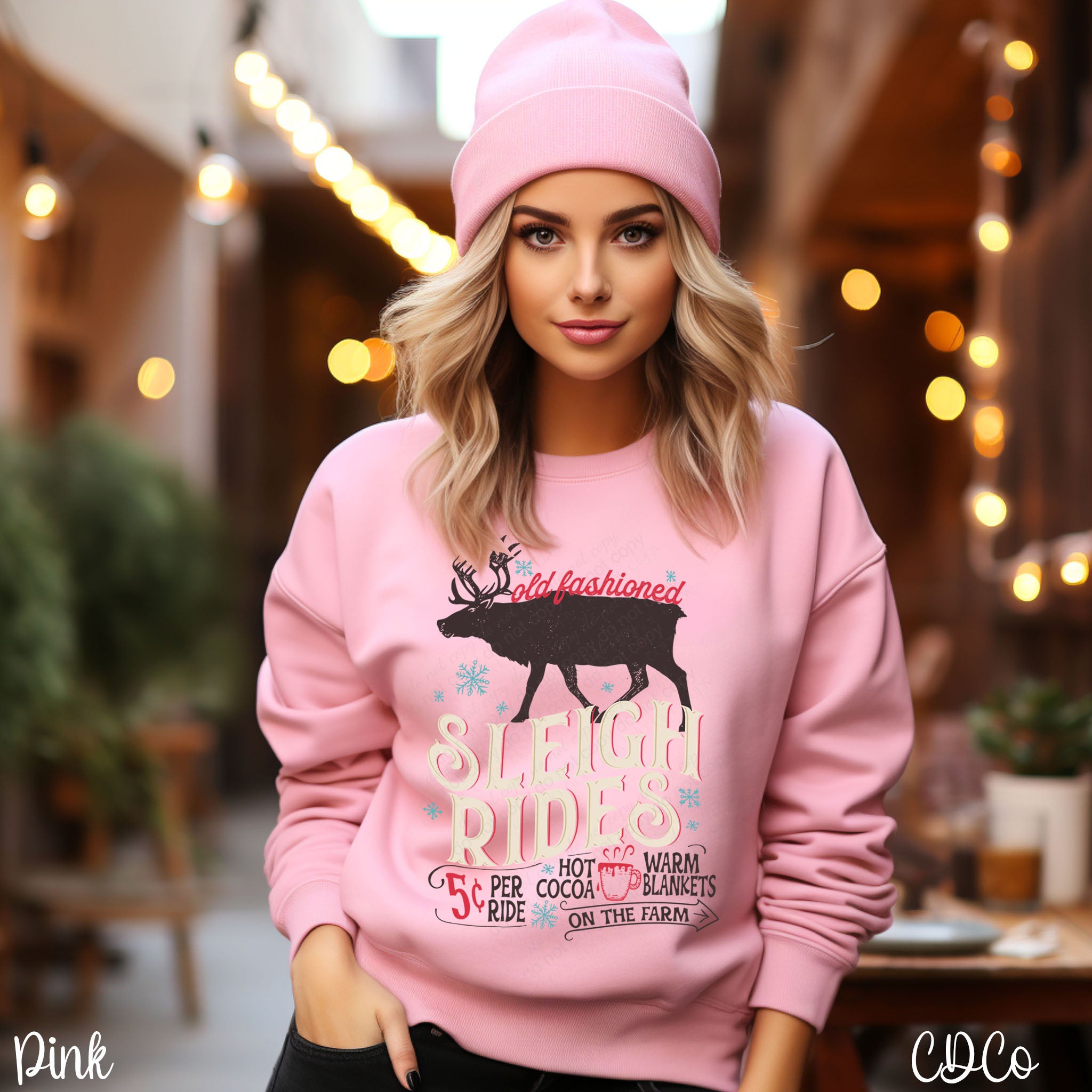 Old Fashioned Sleigh Rides DTF