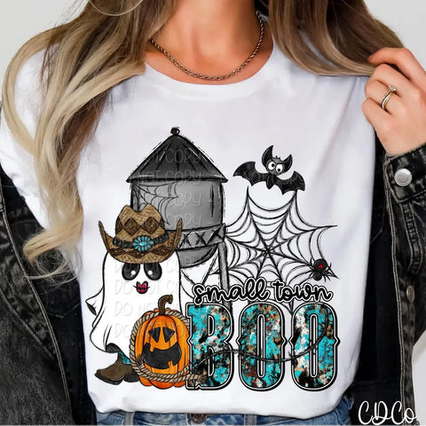Small Town Boo 6419 DTF