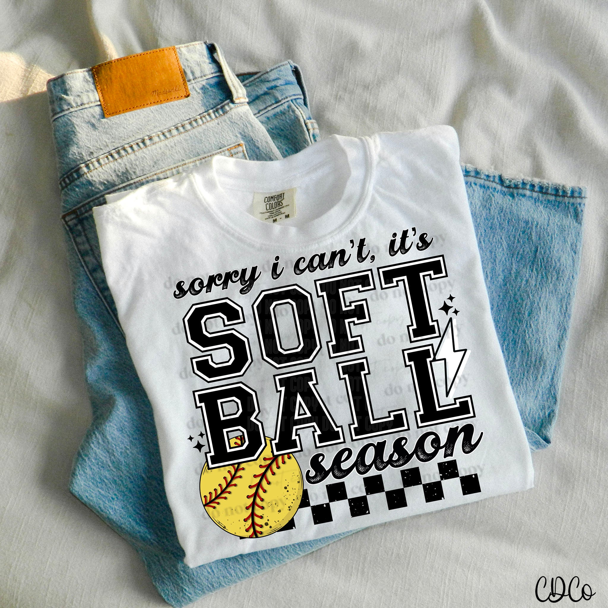 Sorry I Can't It's Softball Season 2851 DTF