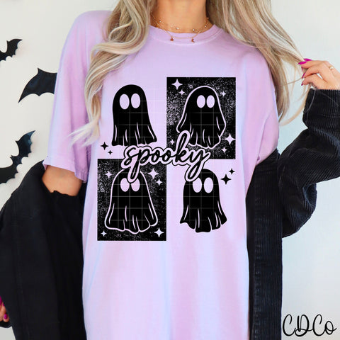 Spooky Ghost Quad DTF