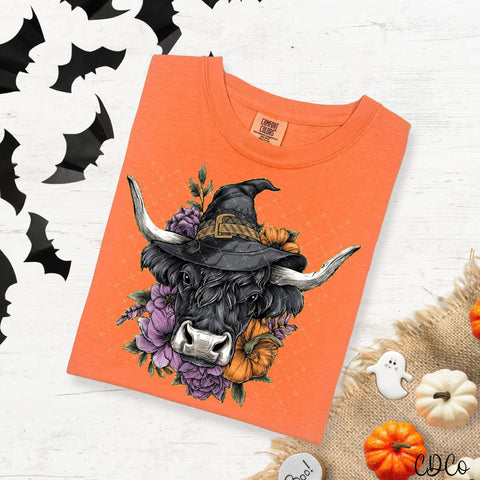 Spooky Highland Floral 5961 DTF