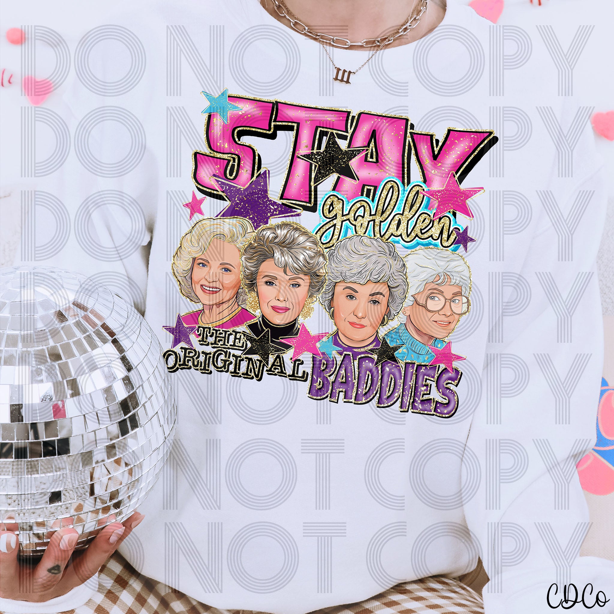 Stay Golden 2469 DTF