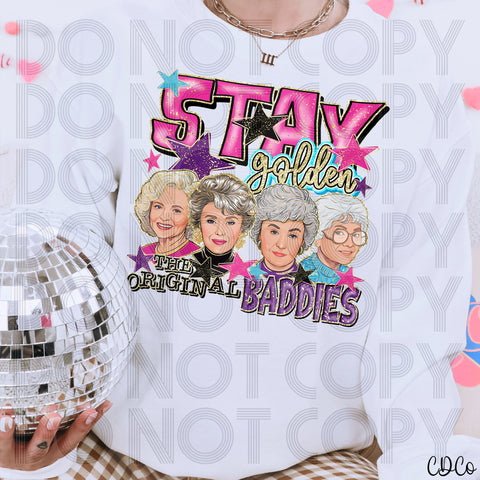 Stay Golden 2469 DTF