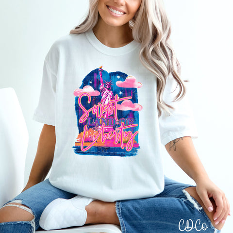Sweet Land Of Liberty Bright 4577 DTF