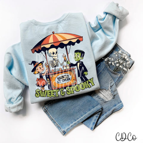 Sweet And Spooky Ice Cream Stand - 7237 DTF
