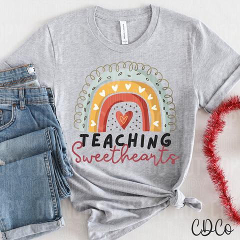 Teaching Sweethearts Rainbow 3408 DTF