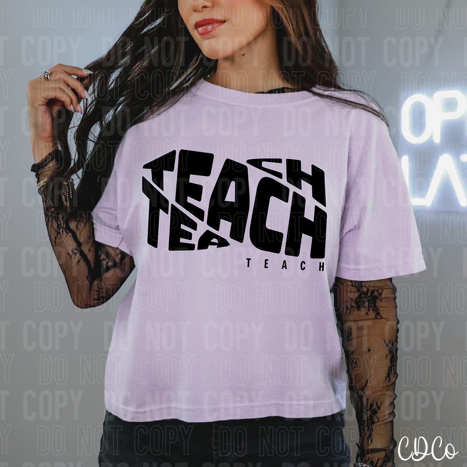 Teach Curved DTF
