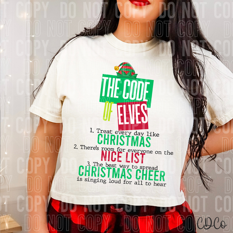 The Code of Elves 3172 DTF