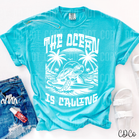 The Ocean Is Calling 6130 DTF