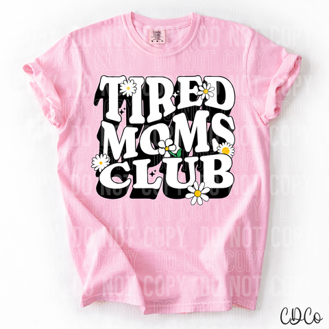 Tired Moms Club 3774 DTF